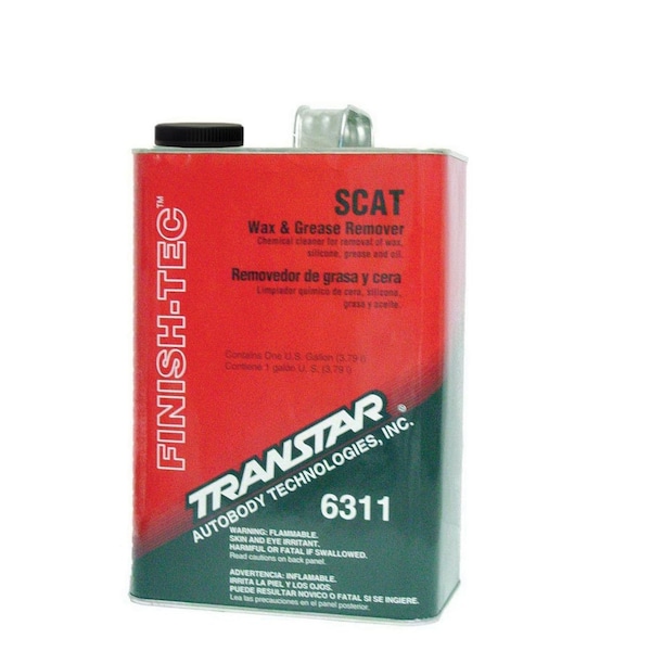 Transtar Autobody Technology Scat Wax & Grease Remover, Gallon 6311 - main